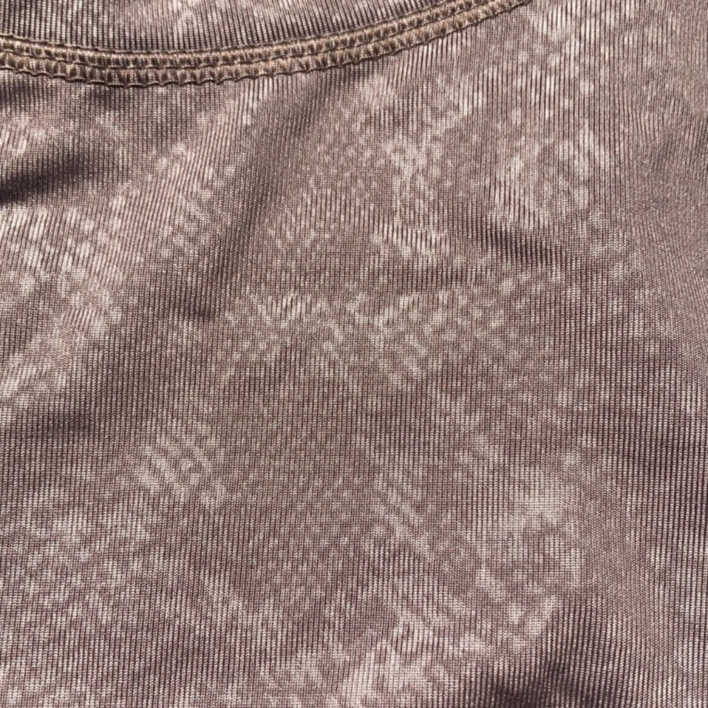 Tahari Sport sports bra tan snakeskin print animal print sports bra size L - Picture 9 of 15